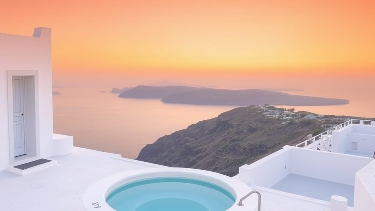 Santorini vs Crete villas