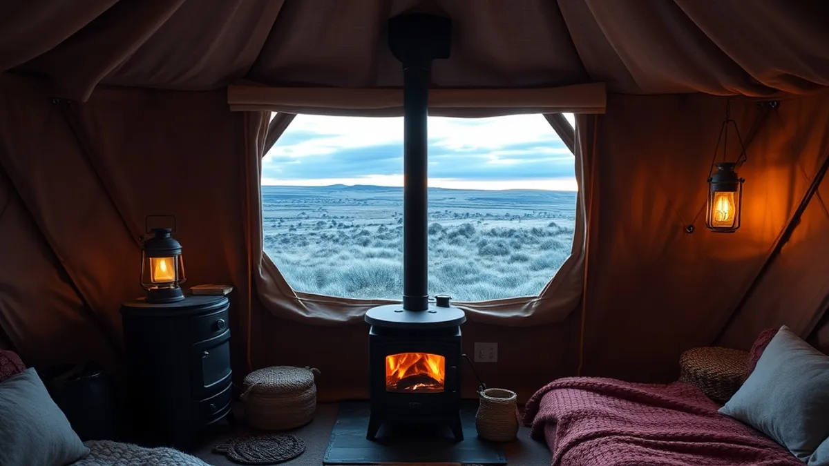 Scottish Highlands glamping
