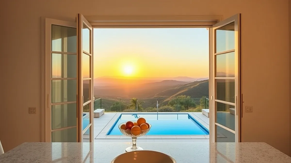 self-catering villa stay