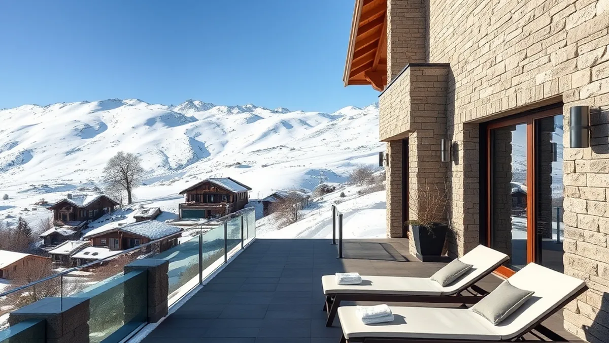 ski chalet vs villa