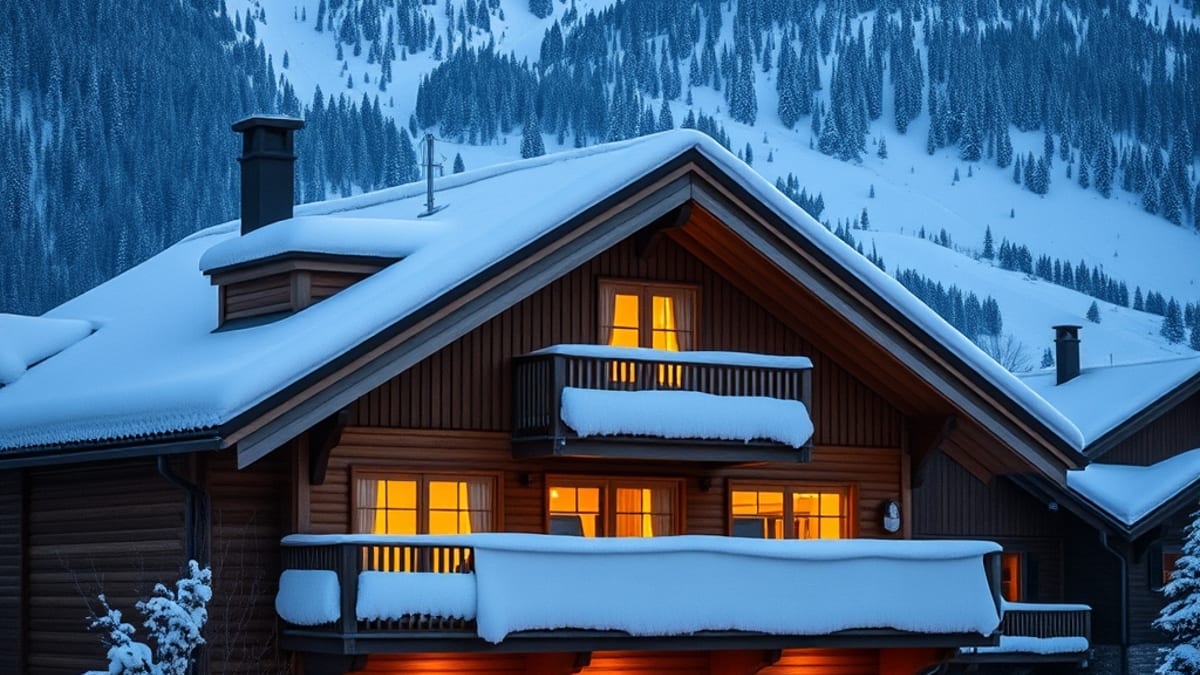 ski chalet vs villa