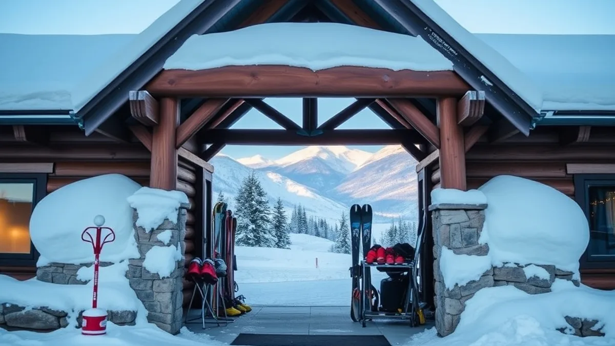 ski-in ski-out lodges