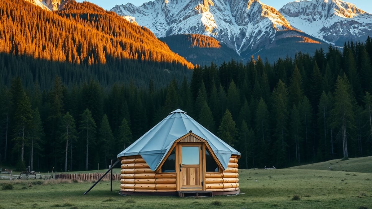 Slovak mountain glamping