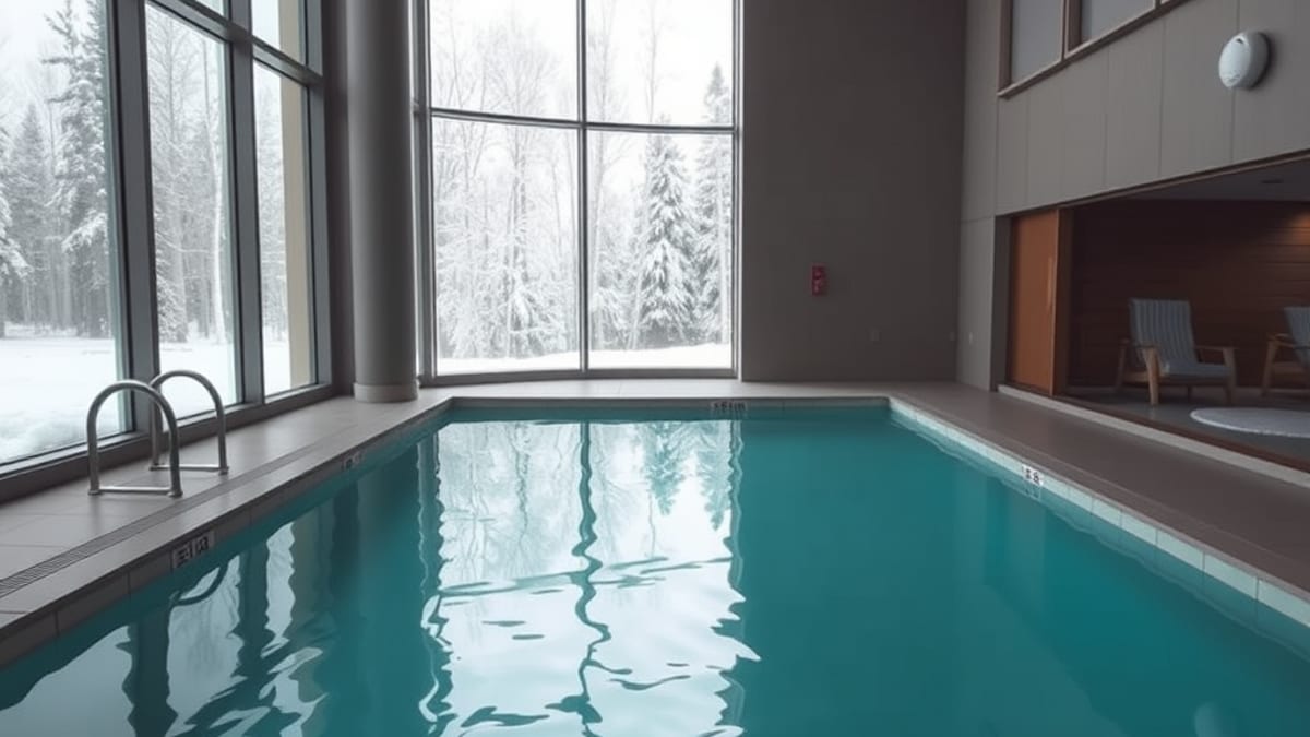 swimming pool access
