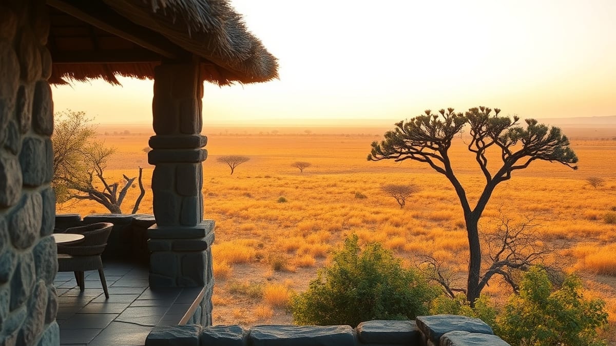 Tanzania safari lodge areas