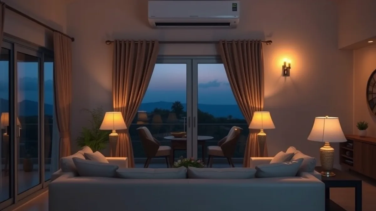 villa electricity and utility costs