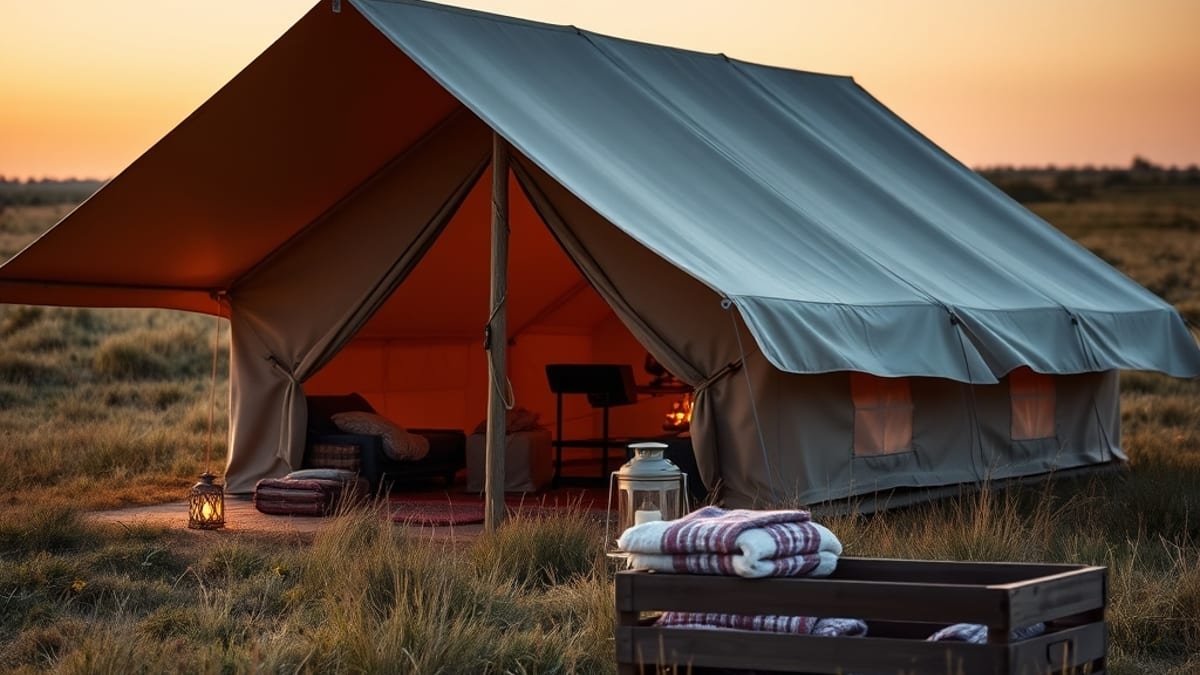 glamping trip