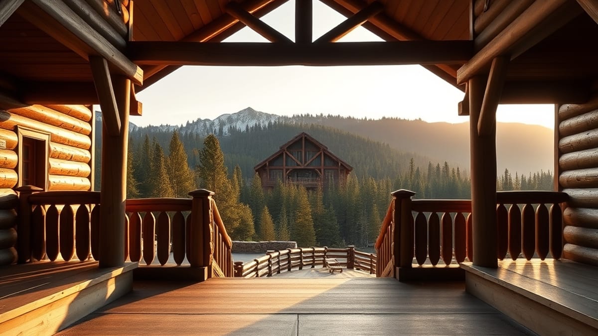 wheelchair-friendly lodges