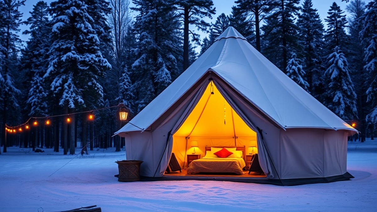 winter glamping essentials