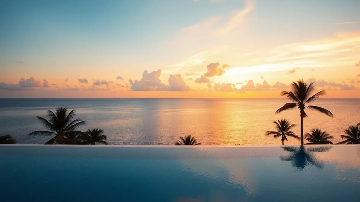 winter sun villas in the Caribbean